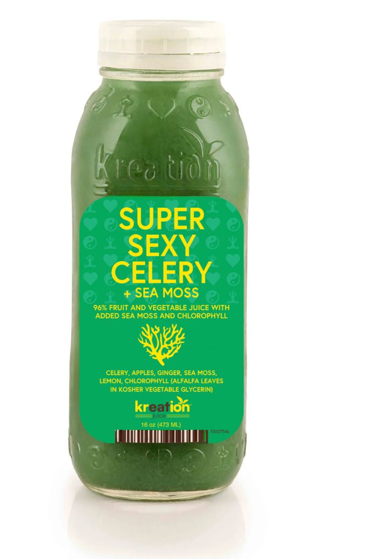 Super Sexy Celery + Sea Moss – Kreation