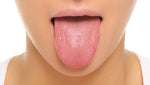 girl sticking out her tongue