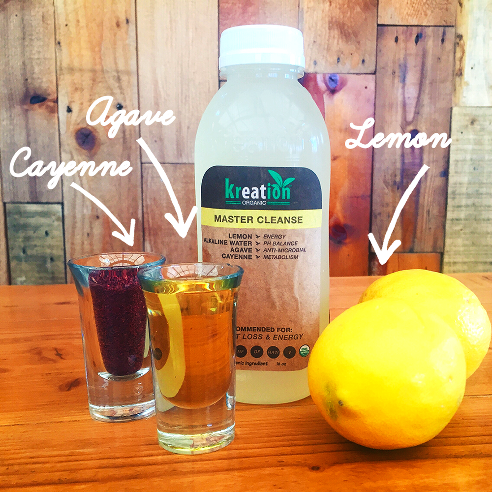 master cleanse drink and ingredients 
