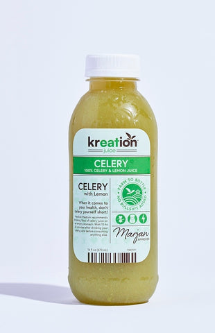 Celery Juice with Lemon