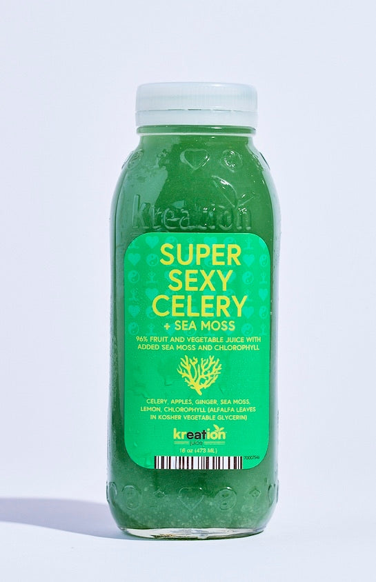 Super Sexy Celery + Sea Moss – Kreation