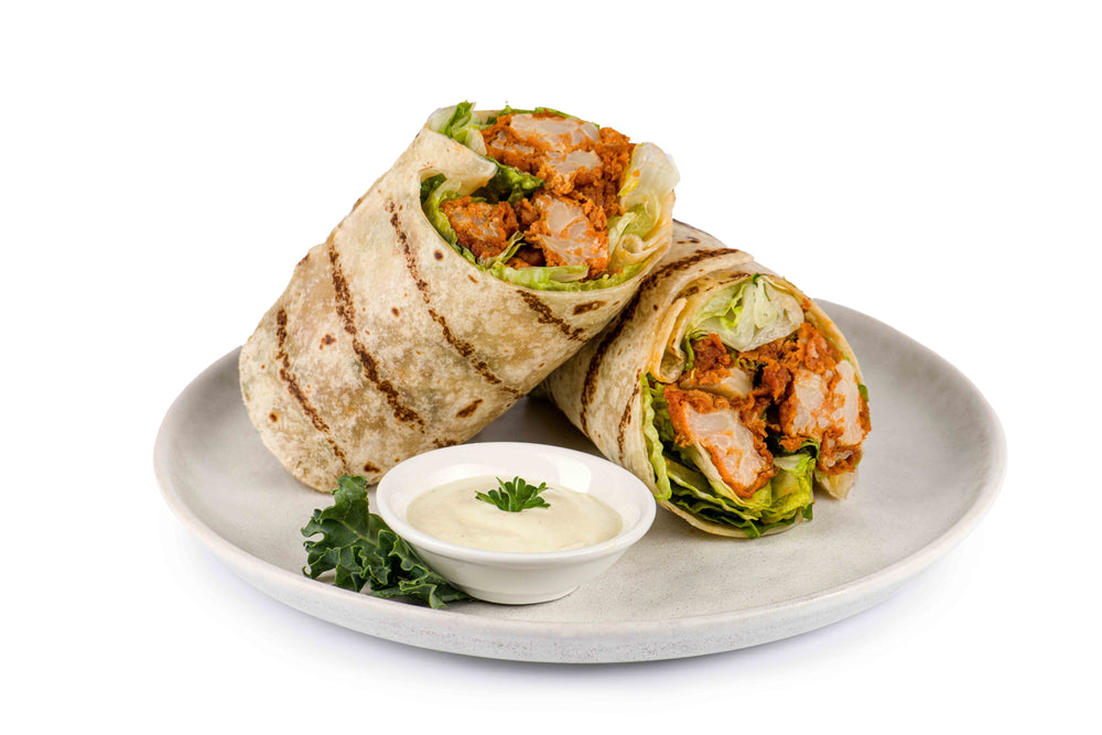 Spicy Buffalo Cauliflower Wrap